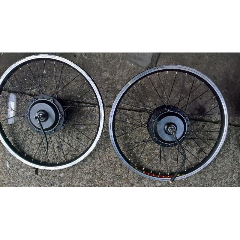 electric front hub wheels