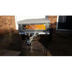 ERDE 102 CLASSIC TRAILER 2015 MODEL LIKE NEW WITH NEW COVER AND SPARE WHEEL