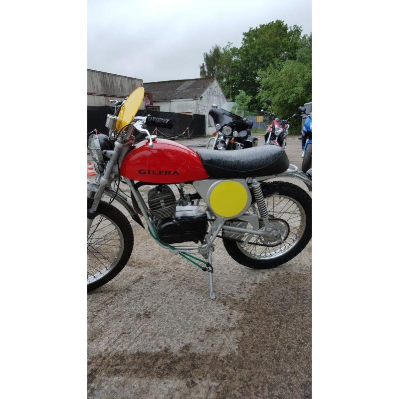 1970,s Gilera Enduro 50cc Moped