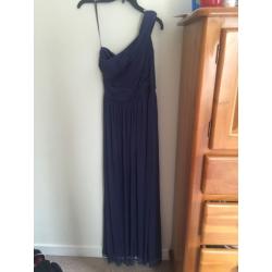 Dark blue dress