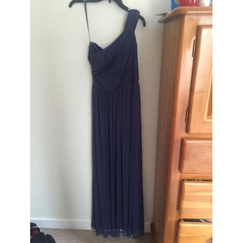 Dark blue dress