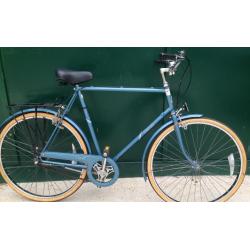 62cm Vintage Classic Raleigh City Large frame road town bike 3 speed good condition bicycle mudguard