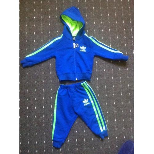 Adidas track suit 0-6 months
