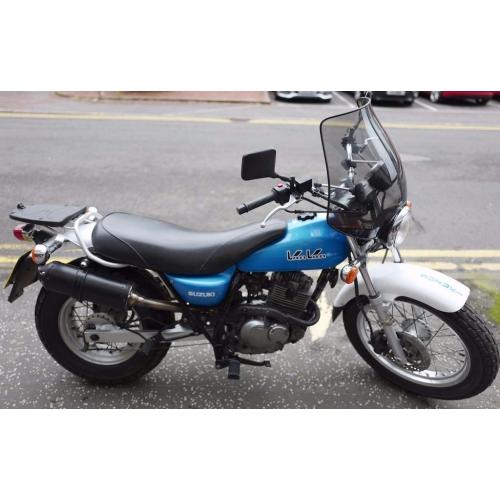 SUZUKI 2005 VANVAN IN BLUE-very low milage