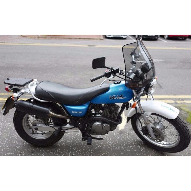 SUZUKI 2005 VANVAN IN BLUE-very low milage