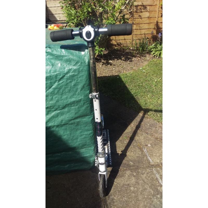 Top Gear/STIG inline scooter with working speedometer