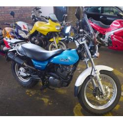 SUZUKI 2005 VANVAN IN BLUE-very low milage