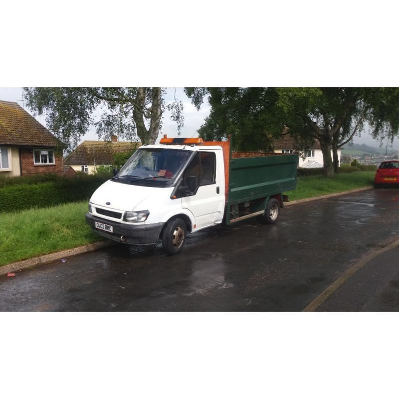 ford transit tipper
