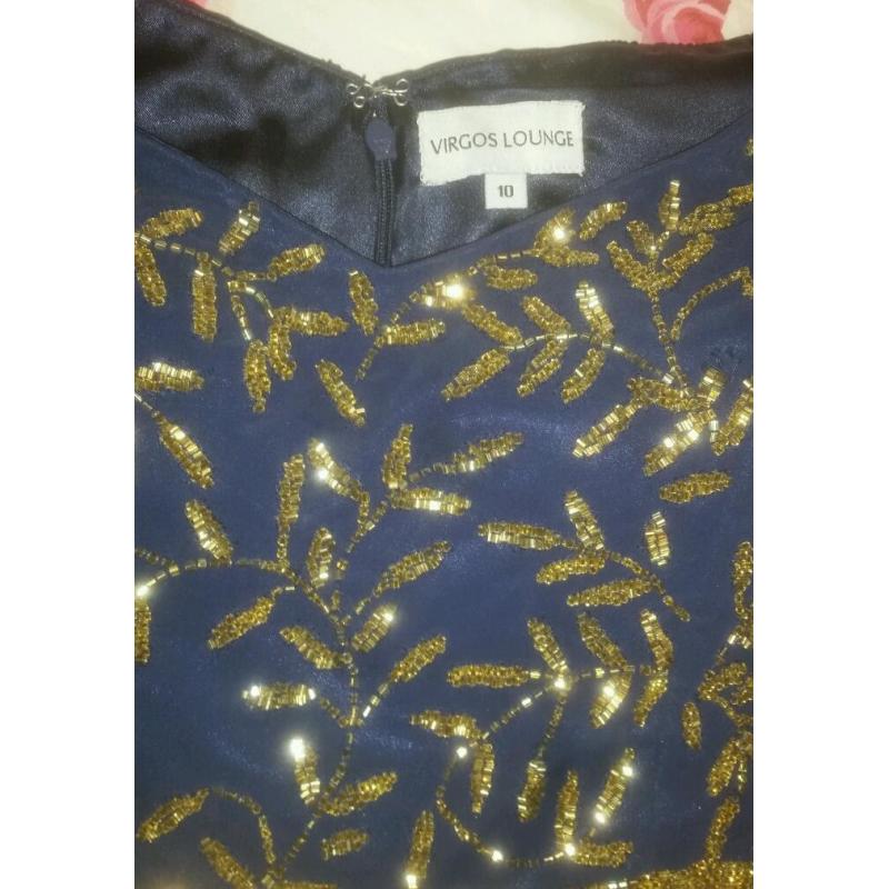 Navy Juliana formal dress size 10