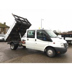 2013/63 Ford Transit 2.2TDCi 125PS RWD Double Cab Tipper LWB