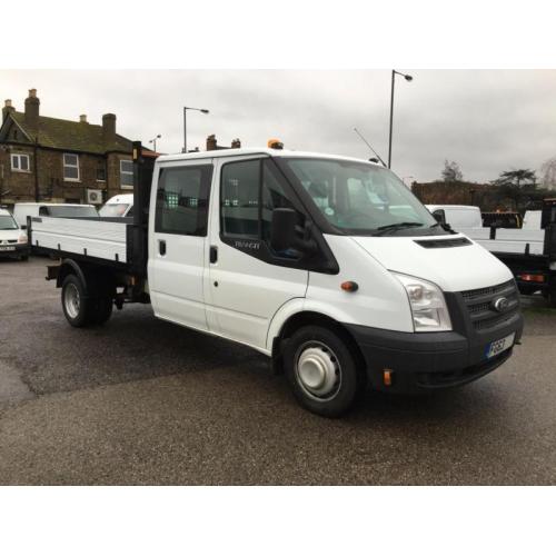 2013/63 Ford Transit 2.2TDCi 125PS RWD Double Cab Tipper LWB