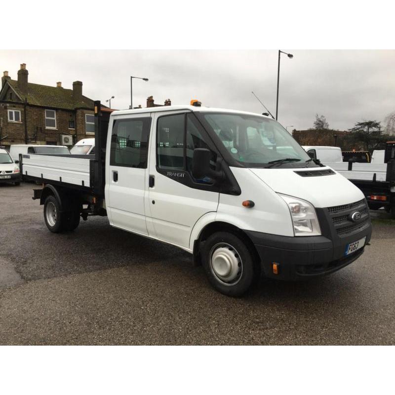 2013/63 Ford Transit 2.2TDCi 125PS RWD Double Cab Tipper LWB