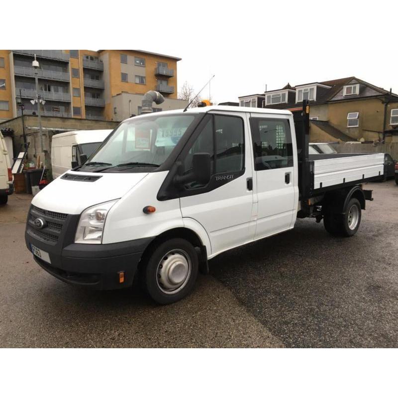 2013/63 Ford Transit 2.2TDCi 125PS RWD Double Cab Tipper LWB