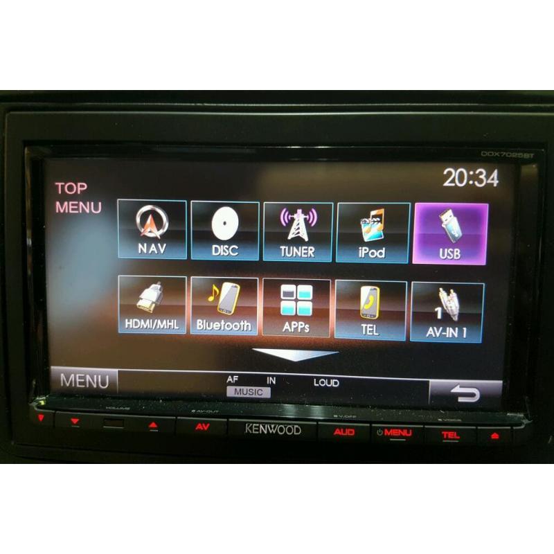 Kenwood ddx 7025bt double din