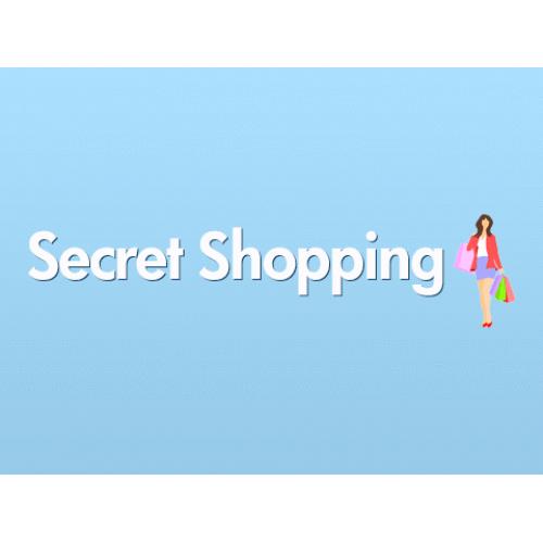 Secret Shopping - Mystery Shopper for Shops, Restaurants, Bars, Hotels & More (Part Time)