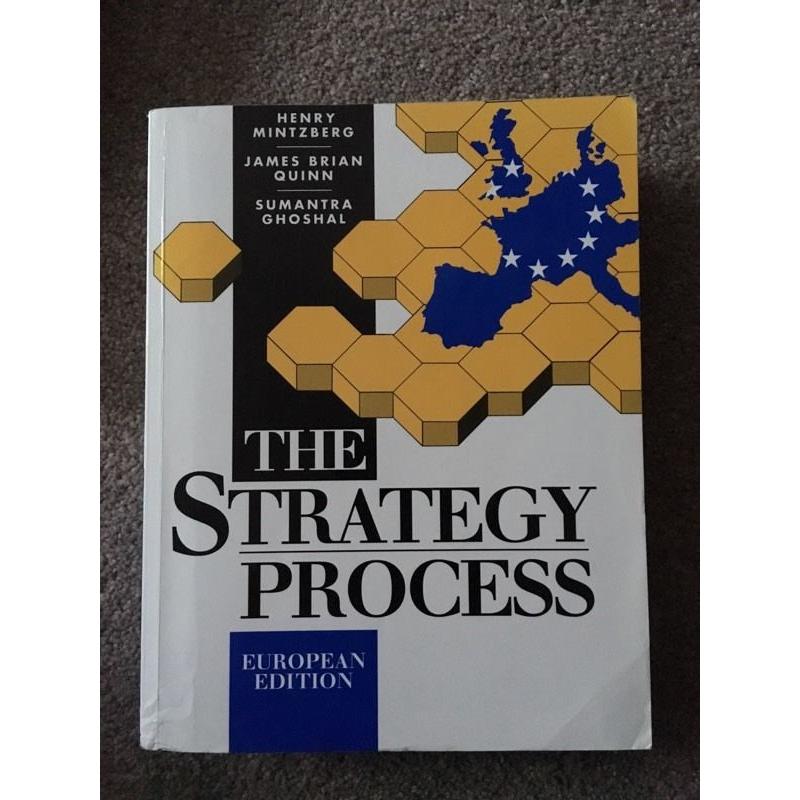 The strategy process - Mintzberg, Quinn & Ghoshal