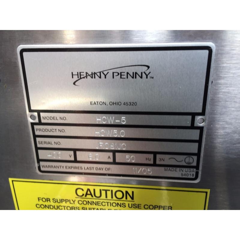CATERING HCW5 HENNY PENNY HOT CHICKEN DISPLAY CABINET FAST FOOD RESTAURANT FRIED CHICKEN RESTAURANT