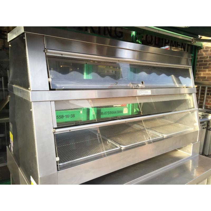 CATERING HCW5 HENNY PENNY HOT CHICKEN DISPLAY CABINET FAST FOOD RESTAURANT FRIED CHICKEN RESTAURANT