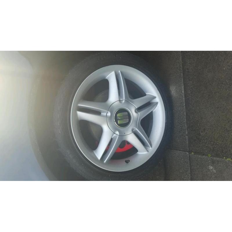 Seat leon cupra wheels 5x100 swap
