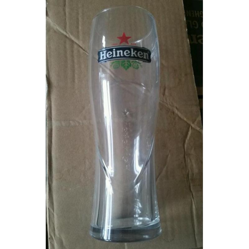 24 x Heineken Pint Glasses