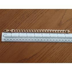 Bracelet 9ct Gold 34grams.