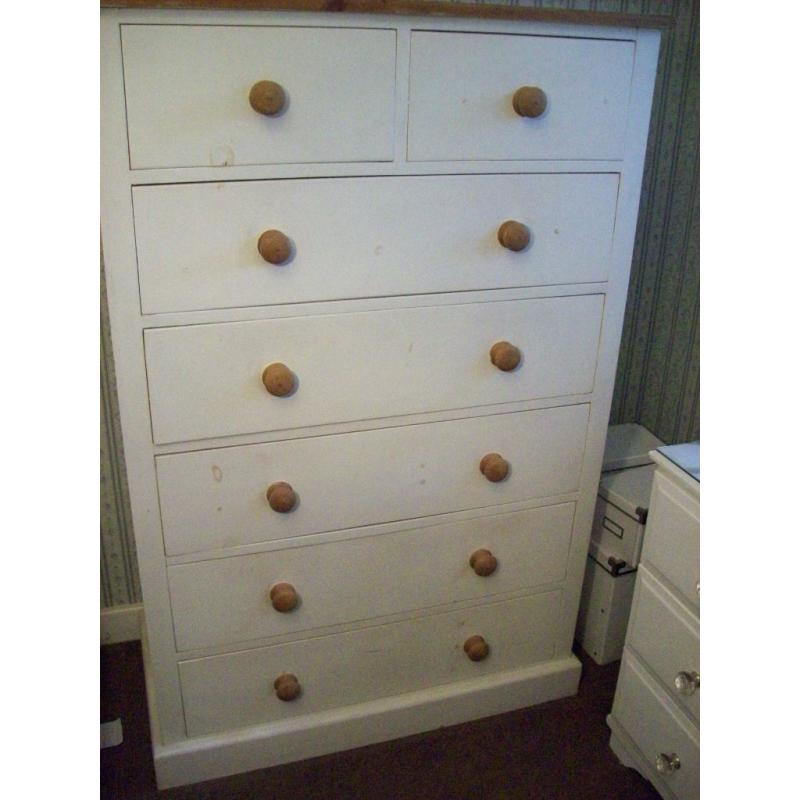 Solid pine chest of drawers for sale