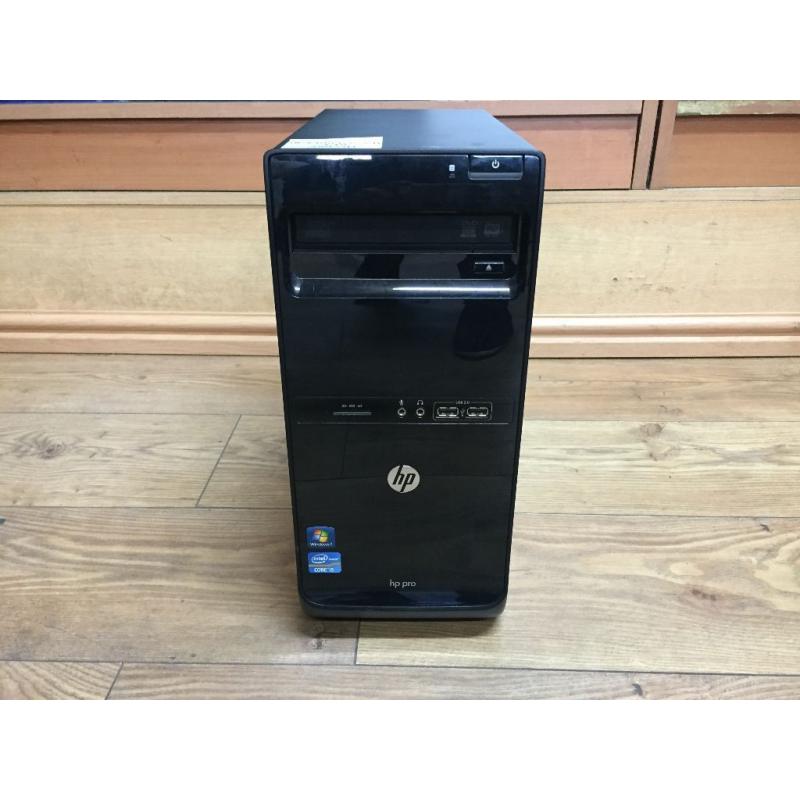 HP Pro 3400 MT Core i5 2nd Gen 3.10GHz 4GB Ram 250GB HDD Windows 7 PC