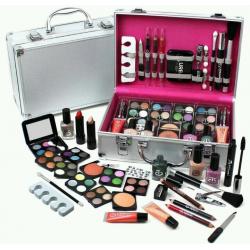 60 piece make up vanity case