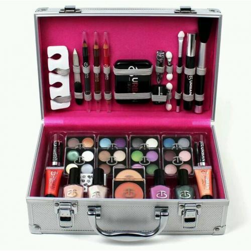 60 piece make up vanity case