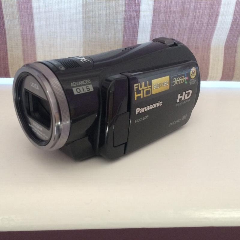 Panasonic HDC SD5 Full HD Camcorder