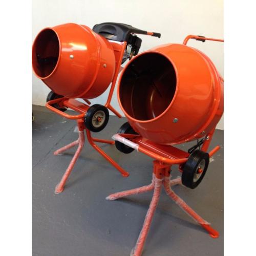 NEW 3HP PETROL 1/2 BAG CEMENT MIXERS , HD GEARBOX DRIVEN ,BALLYNAHINCH, FREE NI DELIVERY