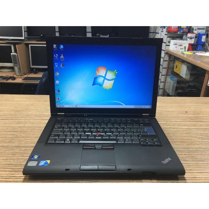 Lenovo Thinkpad T410 Core i5 2.40GHz 4Gb Ram 250GB Hdd Webcam Win 7 Laptop