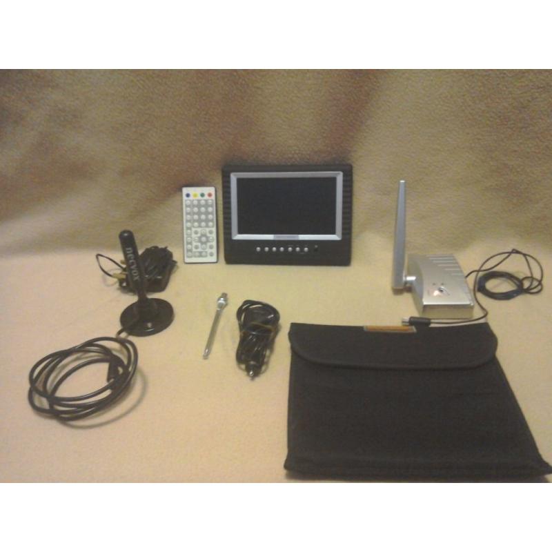 7 inch nextbase lcd digital freeview tv. & Accessories.