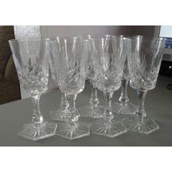 New Crystal wine glasses two sets