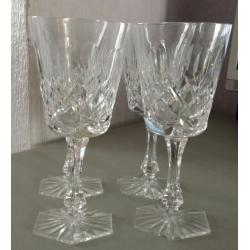 New Crystal wine glasses two sets