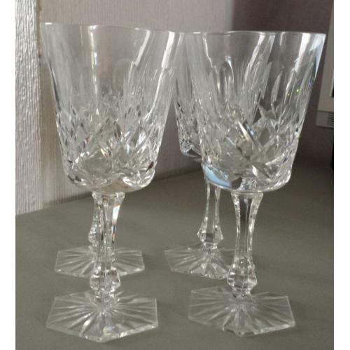 New Crystal wine glasses two sets