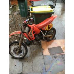 Cr 80 1990 good little bike