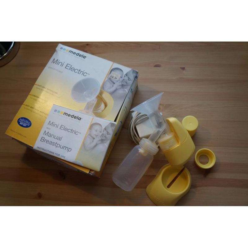 medela breast pump hardly used