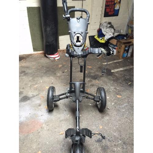 Golf caddy trolley