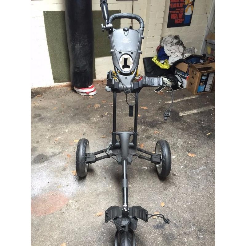 Golf caddy trolley