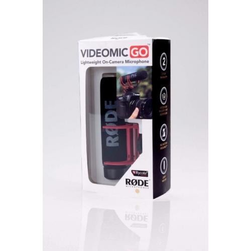RØDE VideoMic Go Microphone For DSLR Cameras With Rycote Lyre Shock Mount