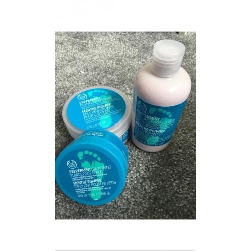 Body Shop Peppermint Foot Treatment Trio