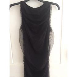Black Net Dress