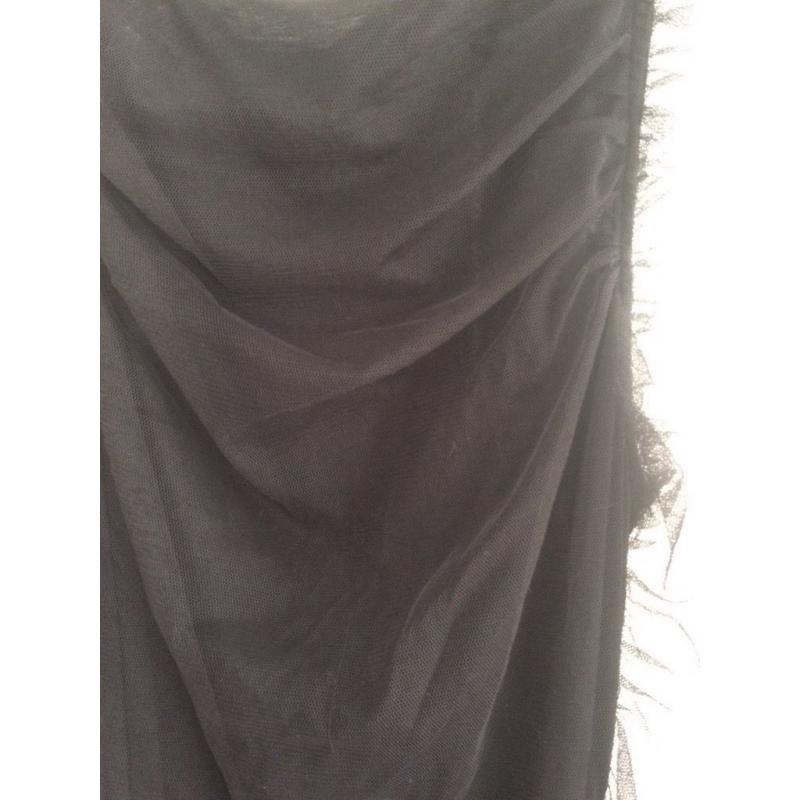 Black Net Dress