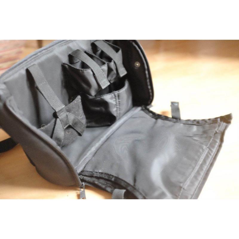 Olympus PEN camera bag - front unzips - good clean cond.