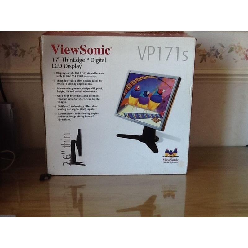 Like new viewsonic thin edge lcd Display