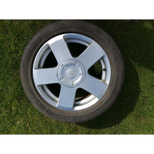 Ford Fiesta 15 inch alloy wheel with tyre
