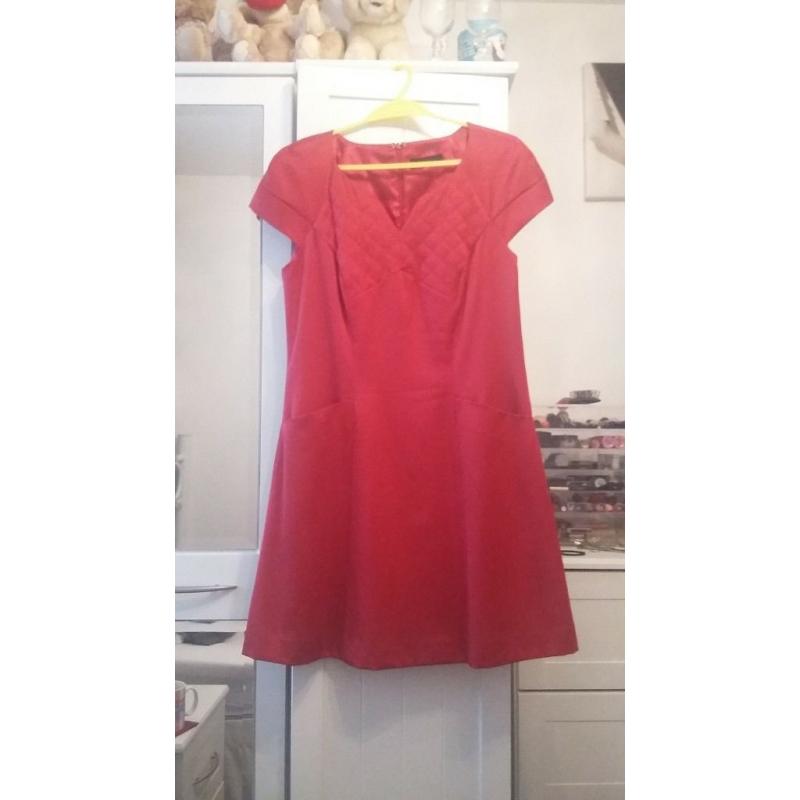 size 12 red shift Coleen Rooney dress