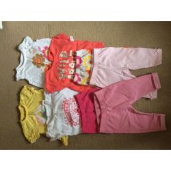 Baby girl bundle 0-3 months