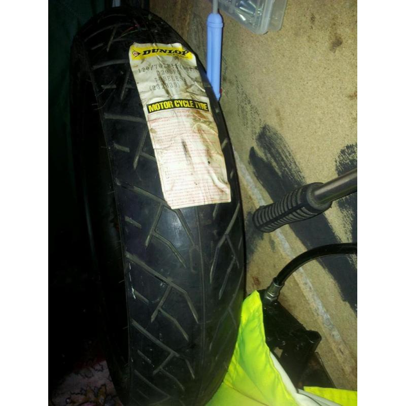 New Dunlop Motorcyle Tyre